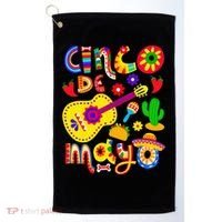 Cinco De Mayo Mexican Fiesta 5 De Mayo Golf Towel thumb 0