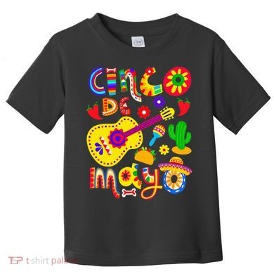 Cinco De Mayo Mexican Fiesta 5 De Mayo Toddler T-Shirt