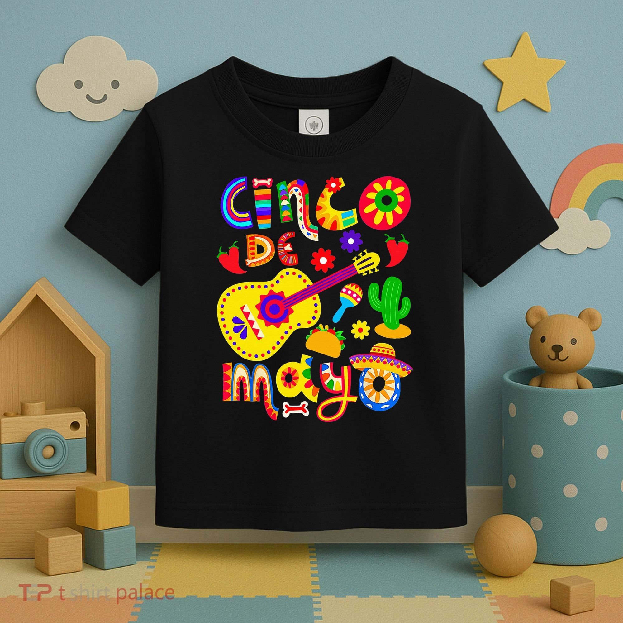 Cinco De Mayo Mexican Fiesta 5 De Mayo Toddler T-Shirt