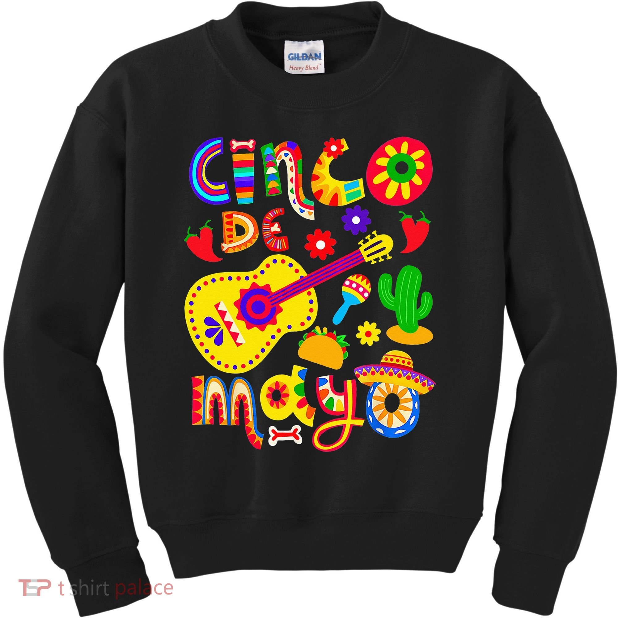 Cinco De Mayo Mexican Fiesta 5 De Mayo Kids Sweatshirt