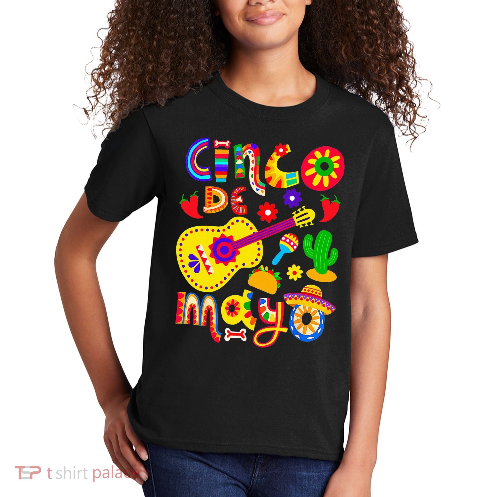 Cinco De Mayo Mexican Fiesta 5 De Mayo Kids T-Shirt