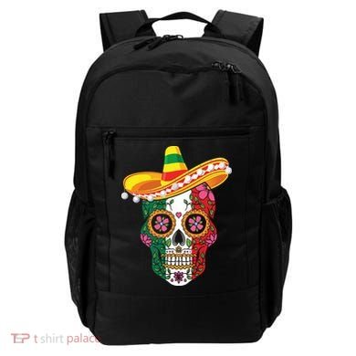 Cinco De Mayo Shirts Sugar Mexican Skull Cinco De Mayo Backpack