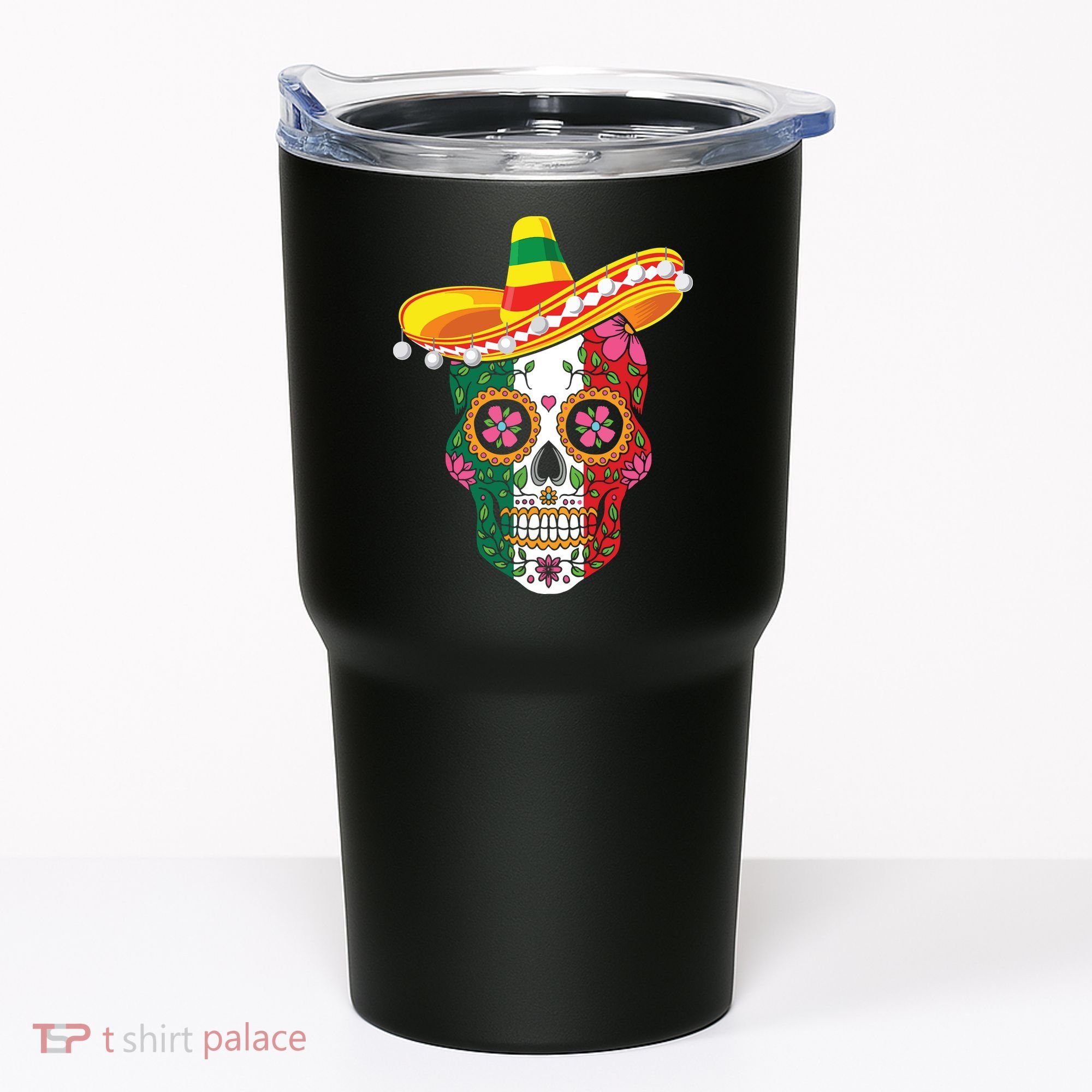 Cinco De Mayo Shirts Sugar Mexican Skull Cinco De Mayo Tumbler