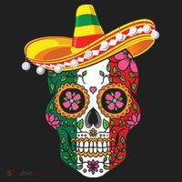 Cinco De Mayo Shirts Sugar Mexican Skull Cinco De Mayo Tumbler thumb 3