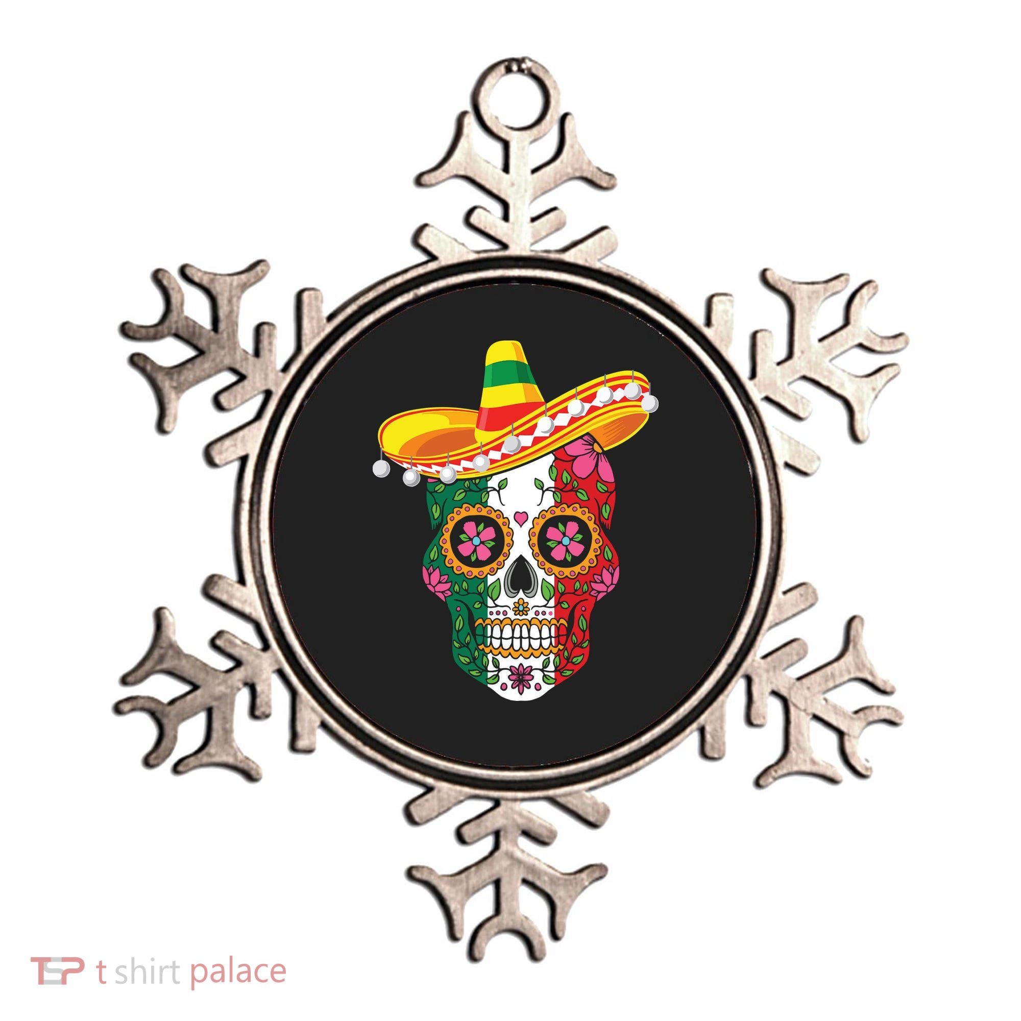 Cinco De Mayo Shirts Sugar Mexican Skull Cinco De Mayo Ornament