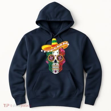 Cinco De Mayo Shirts Sugar Mexican Skull Cinco De Mayo Hoodie