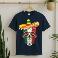 Cinco De Mayo Shirts Sugar Mexican Skull Cinco De Mayo T-Shirt thumb 2