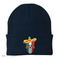 Cinco De Mayo Shirts Sugar Mexican Skull Cinco De Mayo Beanie thumb 0