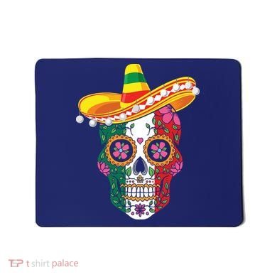 Cinco De Mayo Shirts Sugar Mexican Skull Cinco De Mayo Mousepad