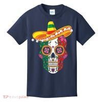 Cinco De Mayo Shirts Sugar Mexican Skull Cinco De Mayo Kids T-Shirt thumb 0