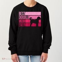 Cool Doodle Mom Art Women Aussiedoodle Goldendoodle Dog Women's Sweatshirt thumb 0