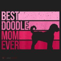 Cool Doodle Mom Art Women Aussiedoodle Goldendoodle Dog Women's Sweatshirt thumb 2