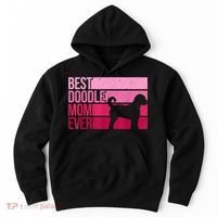 Cool Doodle Mom Art Women Aussiedoodle Goldendoodle Dog Hoodie thumb 0