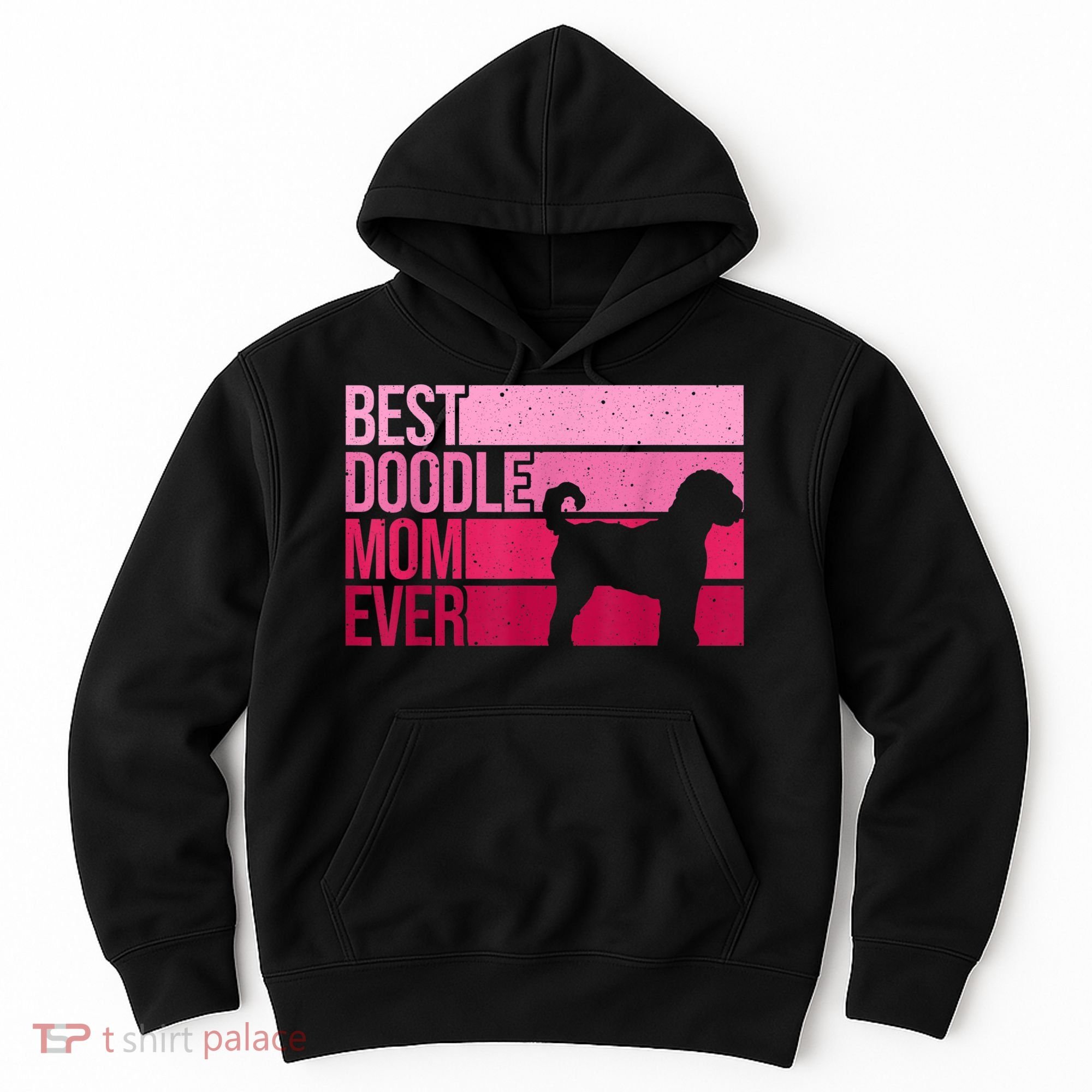Cool Doodle Mom Art Women Aussiedoodle Goldendoodle Dog Hoodie