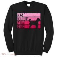 Cool Doodle Mom Art Women Aussiedoodle Goldendoodle Dog Sweatshirt thumb 0