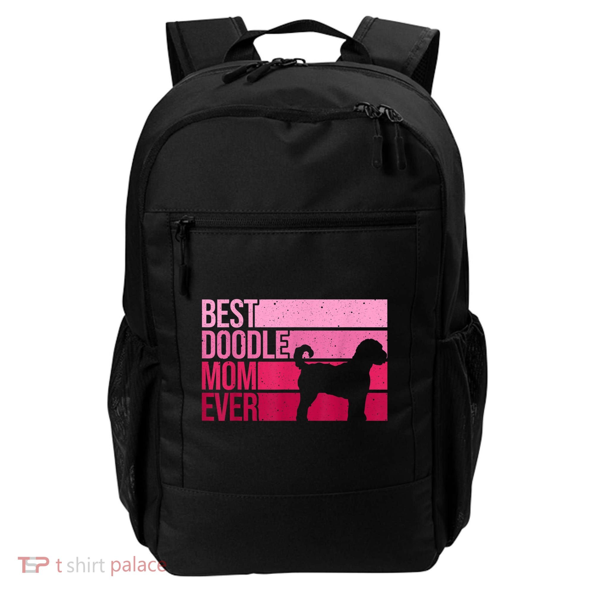 Cool Doodle Mom Art Women Aussiedoodle Goldendoodle Dog Backpack