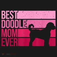 Cool Doodle Mom Art Women Aussiedoodle Goldendoodle Dog Women's Hoodie thumb 2