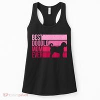 Cool Doodle Mom Art Women Aussiedoodle Goldendoodle Dog Women's Tank Top thumb 0
