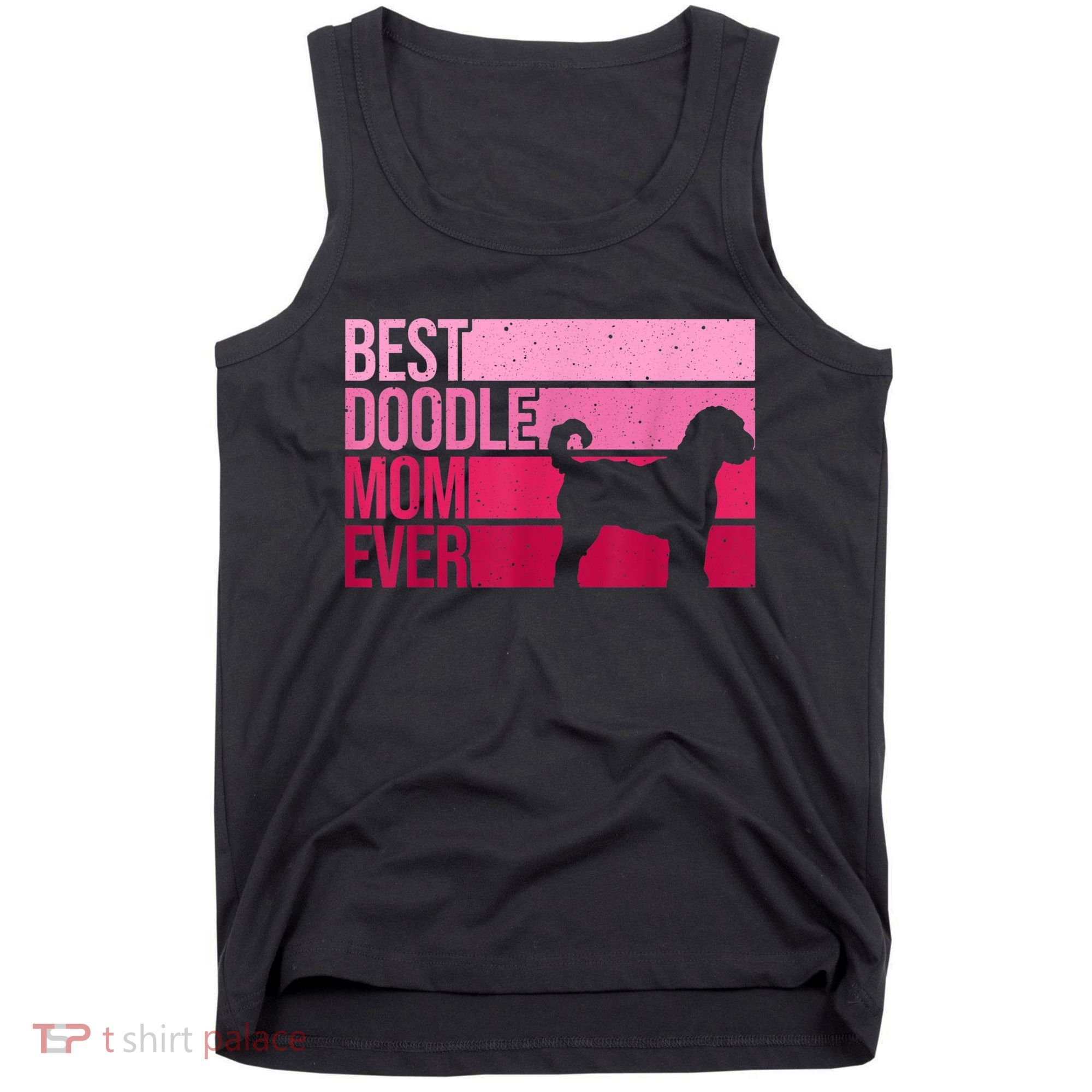 Cool Doodle Mom Art Women Aussiedoodle Goldendoodle Dog Tank Top