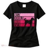 Cool Doodle Mom Art Women Aussiedoodle Goldendoodle Dog Women's T-Shirt thumb 0