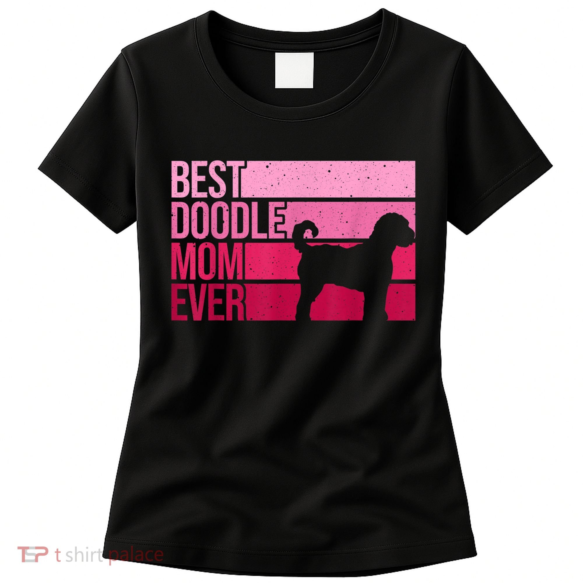 Cool Doodle Mom Art Women Aussiedoodle Goldendoodle Dog Women's T-Shirt