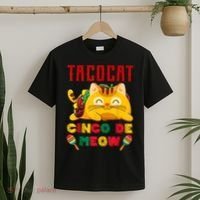 Cinco De Meow Taco Cat Mexican T-Shirt thumb 2