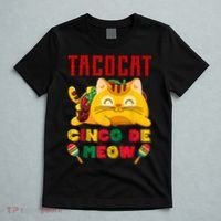 Cinco De Meow Taco Cat Mexican T-Shirt thumb 5