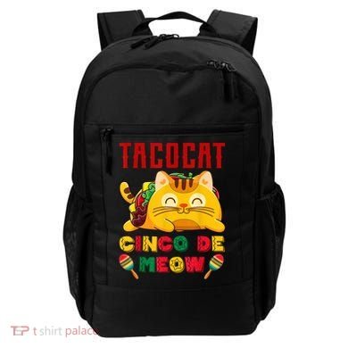 Cinco De Meow Taco Cat Mexican Backpack
