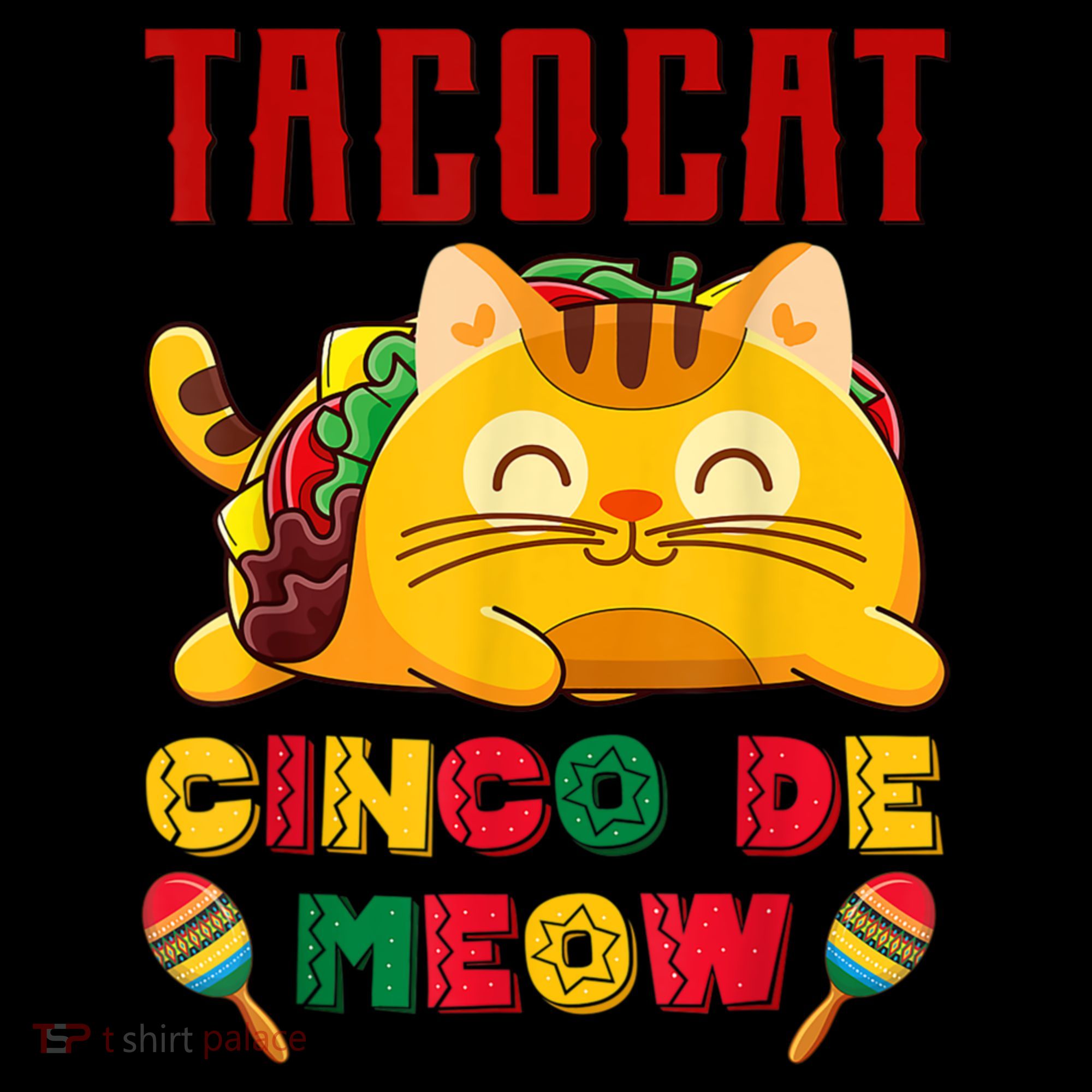 Cinco De Meow Taco Cat Mexican Coffee Mug
