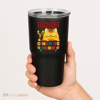 Cinco De Meow Taco Cat Mexican Tumbler thumb 2