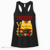 Cinco De Meow Taco Cat Mexican Women's Tank Top thumb 0