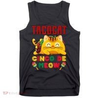 Cinco De Meow Taco Cat Mexican Tank Top thumb 0