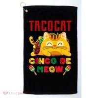 Cinco De Meow Taco Cat Mexican Golf Towel thumb 0