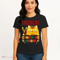 Cinco De Meow Taco Cat Mexican Women's T-Shirt thumb 4