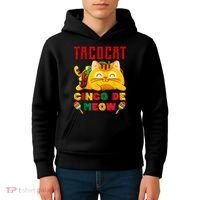 Cinco De Meow Taco Cat Mexican Kids Hoodie thumb 4