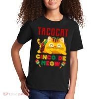 Cinco De Meow Taco Cat Mexican Kids T-Shirt thumb 2