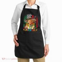 Cinco De Mayo Trump Taco Funny Mexican Trump Let's Fiesta Apron thumb 2