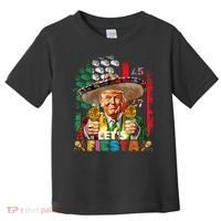 Cinco De Mayo Trump Taco Funny Mexican Trump Let's Fiesta Toddler T-Shirt thumb 0
