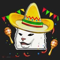 Cinco De Mayo Smudge Cat Mexican Lover Sombrero Cat Gifts Hat thumb 2