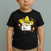 Cinco De Mayo Smudge Cat Mexican Lover Sombrero Cat Gifts Toddler T-Shirt thumb 2