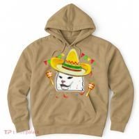 Cinco De Mayo Smudge Cat Mexican Lover Sombrero Cat Gifts Hoodie thumb 0