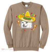 Cinco De Mayo Smudge Cat Mexican Lover Sombrero Cat Gifts Sweatshirt thumb 0