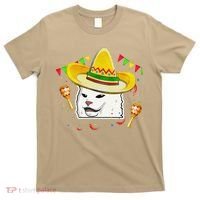 Cinco De Mayo Smudge Cat Mexican Lover Sombrero Cat Gifts T-Shirt thumb 0