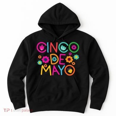 Cinco De Mayo Colorful Celebration Hoodie