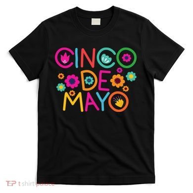 Cinco De Mayo Colorful Celebration T-Shirt