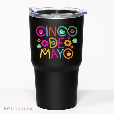 Cinco De Mayo Colorful Celebration Tumbler