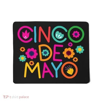 Cinco De Mayo Colorful Celebration Mousepad
