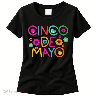 Cinco De Mayo Colorful Celebration Women's T-Shirt