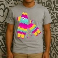 Cinco De Mayo Colorful Pinata T-Shirt thumb 3