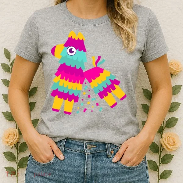 Cinco De Mayo Colorful Pinata Women's T-Shirt